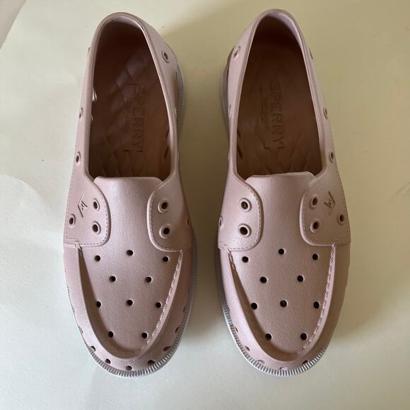 Sperry Top-Sider Women's 10 Float Boat Shoe Pink Water Shoe Slip On - Picture 2 of 8